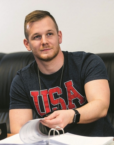 Vizi Krisztián hadnagy