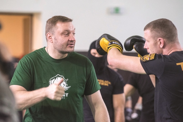 Alekszej Ignashow tartott edzést