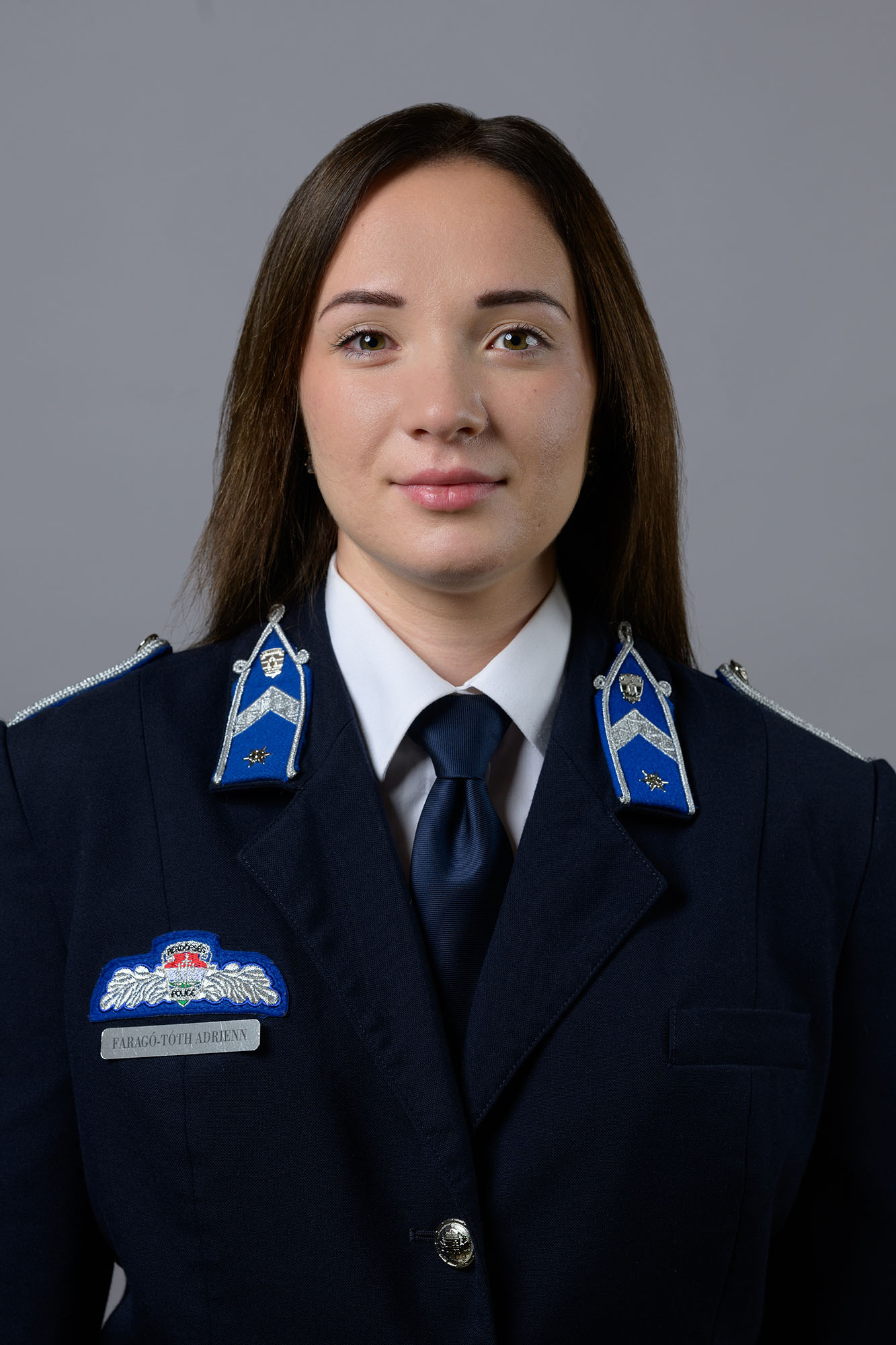 Faragó-Tóth Adrienn r. őrmester, sajtóreferens