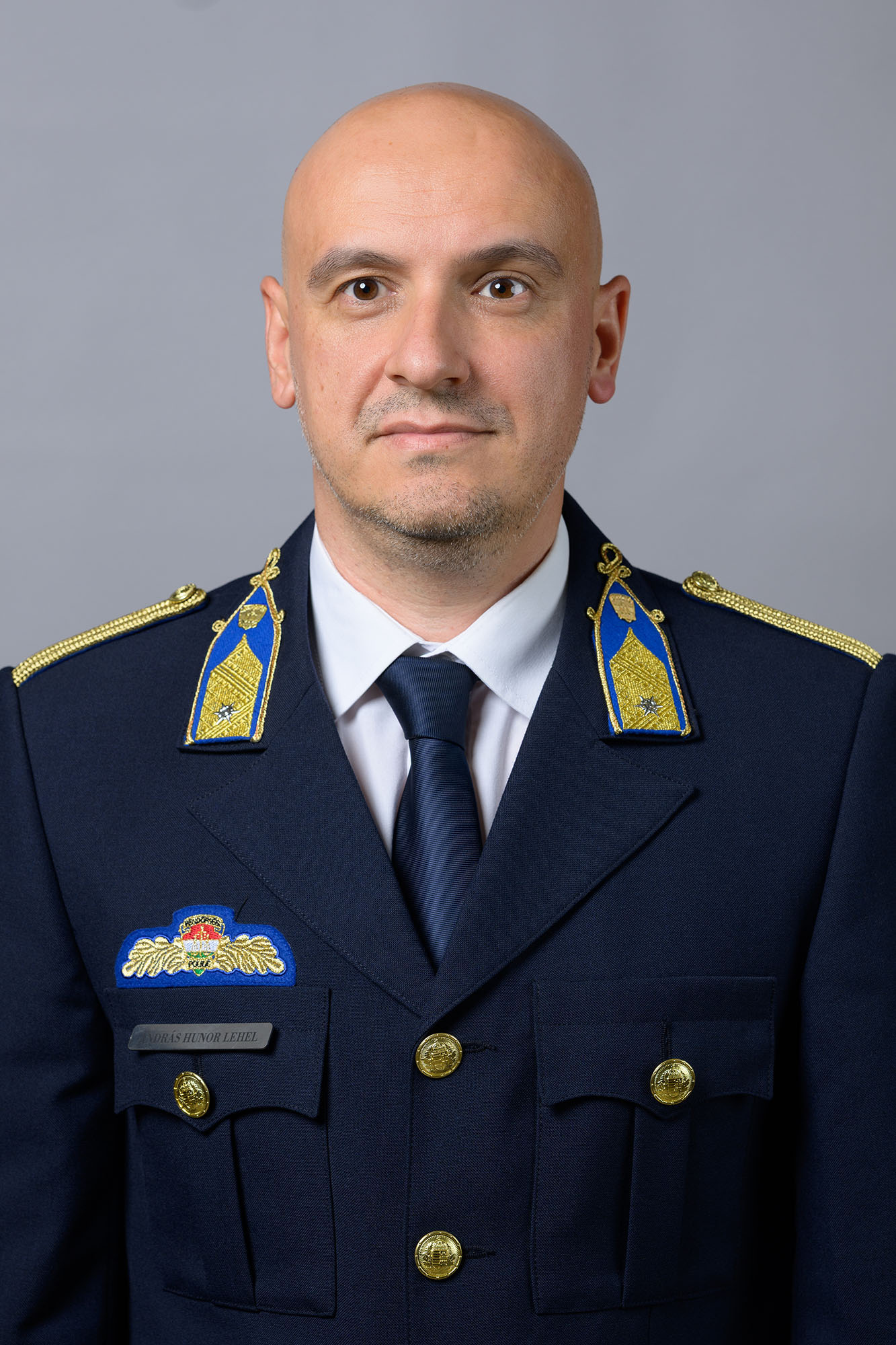 András Hunor Lehel r. őrnagy, sajtóreferens