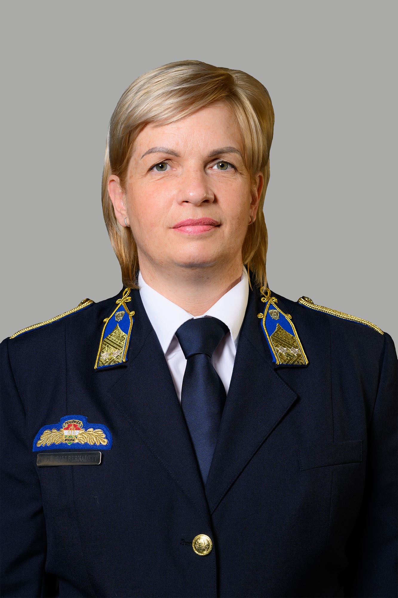 Mezei-Gali Bernadett r. alezredes mb. osztályvezető