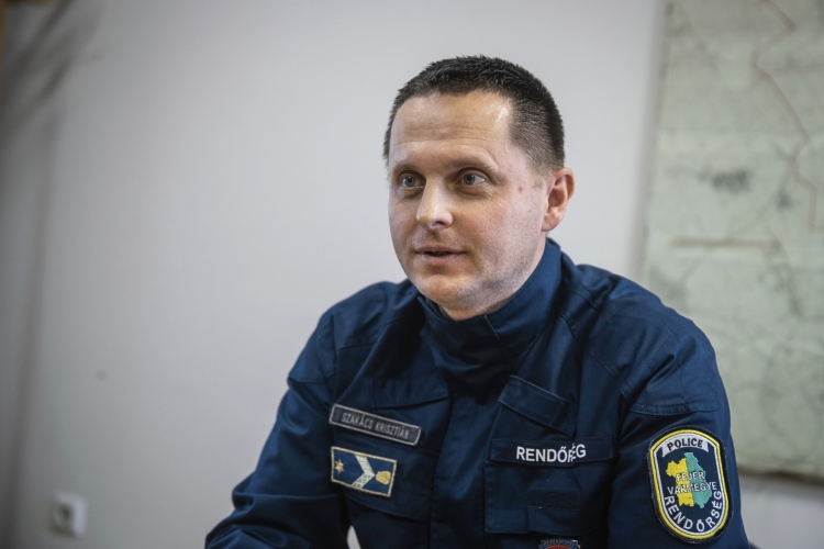 Szakács Krisztián törzszászlós