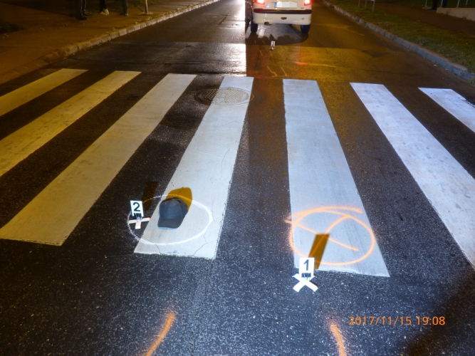 gyalogos gázolás