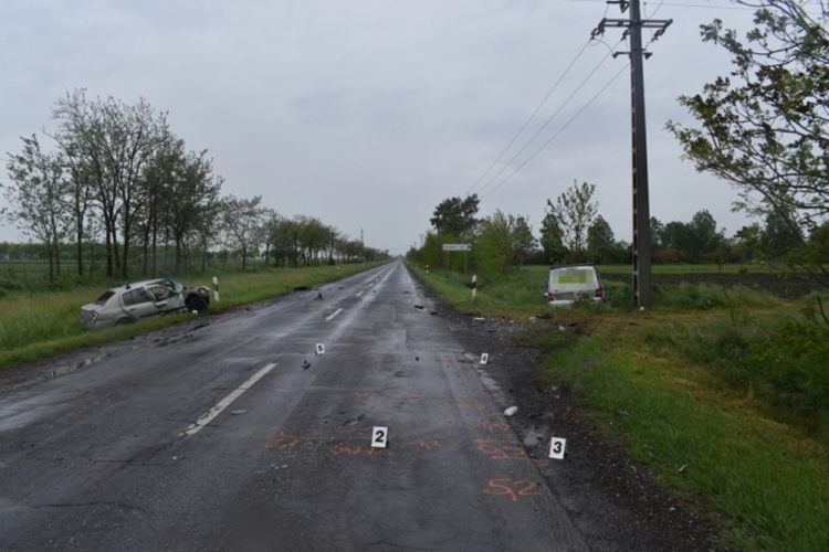 baleset Békéscsaba külterület 20210520