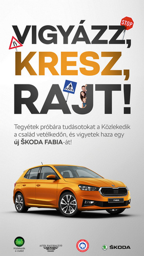 Közlekedi a család