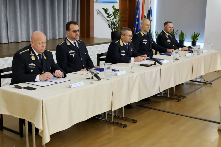 Évértékelő állománygyűlés a Veszprém Vármegyei Rendőr-főkapitányságon