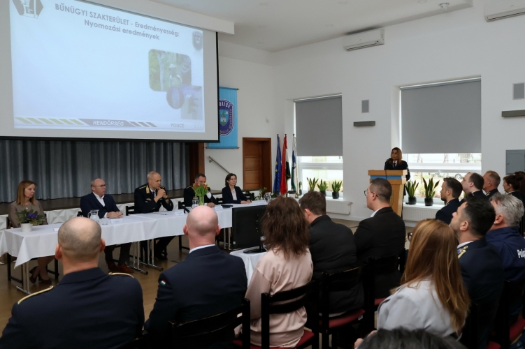 Évet értékelt a Veszprémi Rendőrkapitányság