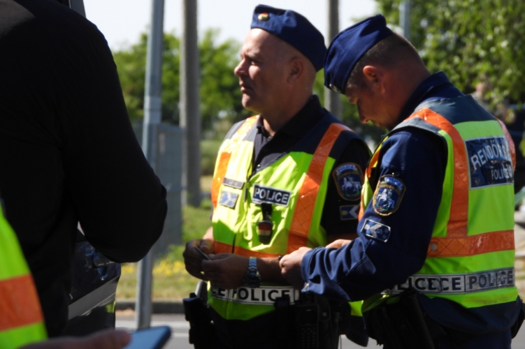 Összehangolt akció az M35-ös autópályán