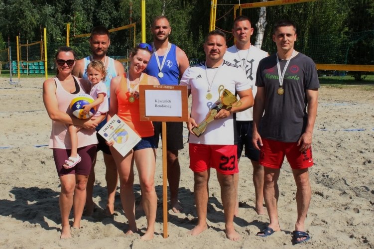 Országos Rendőr Mix Strandröplabda Bajnokság Gyenesdiáson
