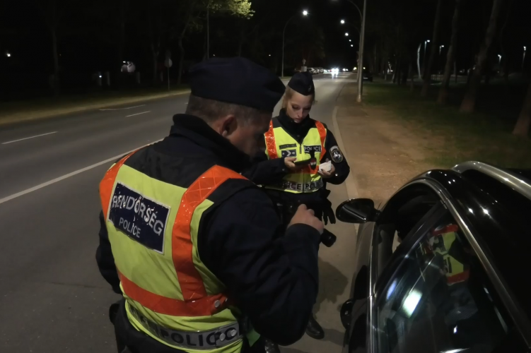 Szórakozóhelyek környékén ellenőriztek