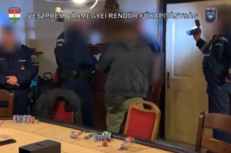 Felszámolták a nyomozók az illegális zártkörű pókerpartit