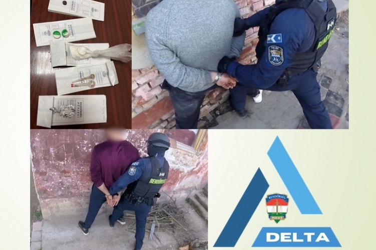 Törökszentmiklósi dílerek rendőrkézen